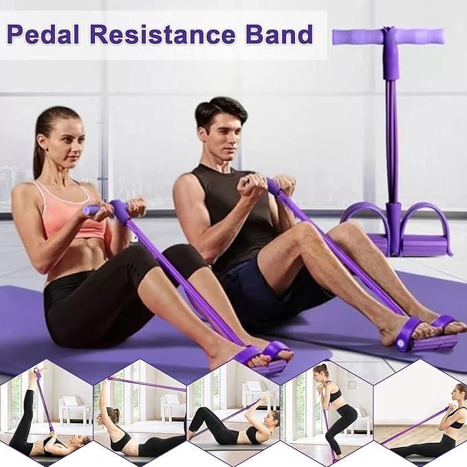 Pedal Puller Resistance Band Fitness Equipment